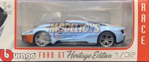 FORD GT Heritage Edition 2019 model BBurago 1:32 FORD GT Heritage Edition 2019 model BBurago 1:32