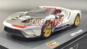 FORD GT Heritage Edition 2021 model BBurago 1:32