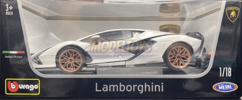LAMBORGHINI Sian FKP 37 1:18 model BBurago 11046 LAMBORGHINI Sian FKP 37 1:18 model BBurago 11046