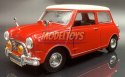 Morris Mini Cooper 1961 red 1:18 model Motormax 73113