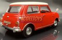 Morris Mini Cooper 1961 red 1:18 model Motormax 73113