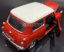 Morris Mini Cooper 1961 red 1:18 model Motormax 73113