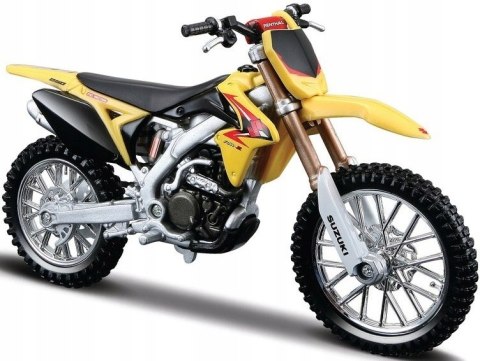 SUZUKI RM-Z450 motocykl model 1:18 Bburago