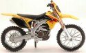 SUZUKI RM-Z450 motocykl model 1:18 Bburago