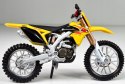 SUZUKI RM-Z450 motocykl model 1:18 Bburago