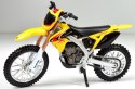 SUZUKI RM-Z450 motocykl model 1:18 Bburago