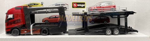 VOLVO FH16 laweta lora Land Rover LRX Bburago 1:43 VOLVO FH16 laweta lora Land Rover LRX Bburago 1:43