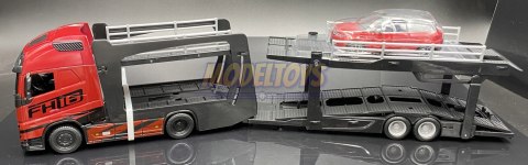 VOLVO FH16 laweta lora Land Rover LRX Bburago 1:43 VOLVO FH16 laweta lora Land Rover LRX Bburago 1:43