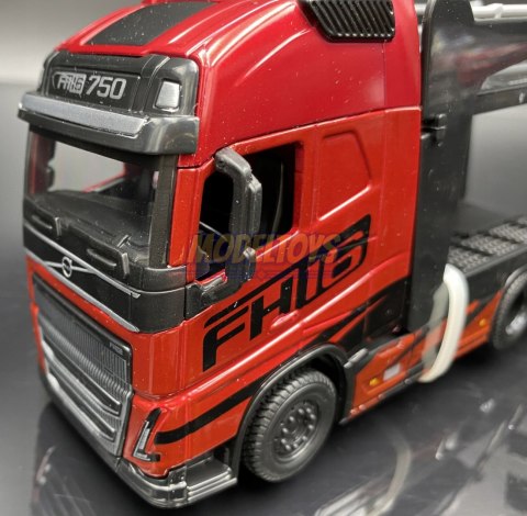 VOLVO FH16 laweta lora Land Rover LRX Bburago 1:43 VOLVO FH16 laweta lora Land Rover LRX Bburago 1:43