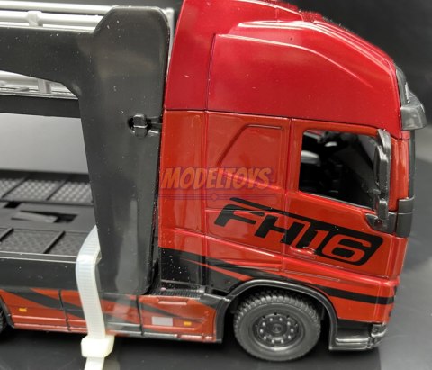 VOLVO FH16 laweta lora Land Rover LRX Bburago 1:43 VOLVO FH16 laweta lora Land Rover LRX Bburago 1:43