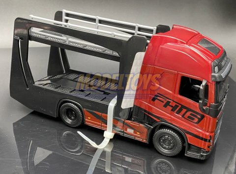 VOLVO FH16 laweta lora Land Rover LRX Bburago 1:43 VOLVO FH16 laweta lora Land Rover LRX Bburago 1:43