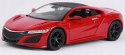 ACURA NSX 2018 1:24 red model Maisto 31234