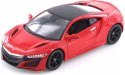 ACURA NSX 2018 1:24 red model Maisto 31234