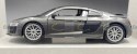 AUDI R8 V10 plus grey 1:24 model Maisto 31513