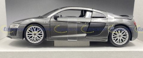 AUDI R8 V10 plus grey 1:24 model Maisto 31513 AUDI R8 V10 plus grey 1:24 model Maisto 31513