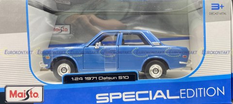 DATSUN 510 yellow 1:24 Maisto 31518 DATSUN 510 yellow 1:24 Maisto 31518