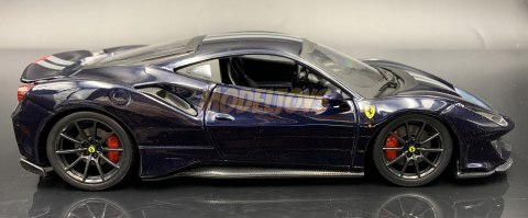 FERRARI 488 Pista blue model 1:24 Bburago 26026 FERRARI 488 Pista blue model 1:24 Bburago 26026