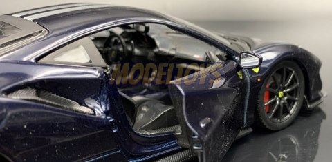 FERRARI 488 Pista blue model 1:24 Bburago 26026 FERRARI 488 Pista blue model 1:24 Bburago 26026