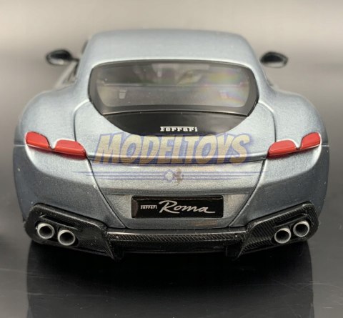 FERRARI Roma silver model 1:24 Bburago 26029 FERRARI Roma silver model 1:24 Bburago 26029