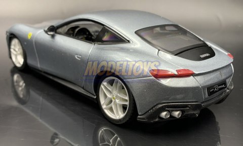 FERRARI Roma silver model 1:24 Bburago 26029 FERRARI Roma silver model 1:24 Bburago 26029