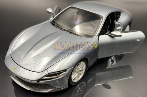 FERRARI Roma silver model 1:24 Bburago 26029 FERRARI Roma silver model 1:24 Bburago 26029