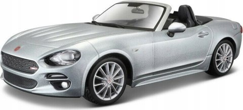 FIAT 124 Spider silver model 1:24 Bburago 21083