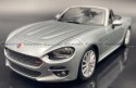 FIAT 124 Spider silver model 1:24 Bburago 21083