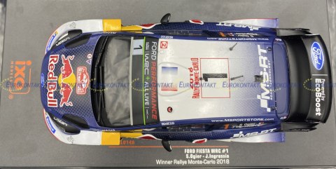 Ford FIESTA WRC 2018 Sebastien Ogier IXO 1:24 Ford FIESTA WRC 2018 Sebastien Ogier IXO 1:24