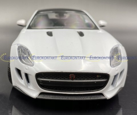 Jaguar F-Type Coupe white model 1:24 Welly 24060 Jaguar F-Type Coupe white model 1:24 Welly 24060