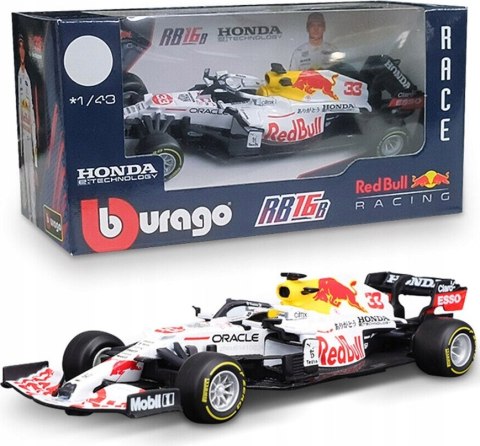 RB16B F1 Red Bull Turcja Verstappen BBurago 1:43