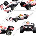 RB16B F1 Red Bull Turcja Verstappen BBurago 1:43