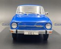 Skoda 100L blue model METAL WhiteBox 1:24