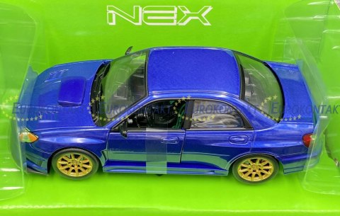 Subaru IMPREZA WRX STi model 22487 Welly 1:24 Subaru IMPREZA WRX STi model 22487 Welly 1:24