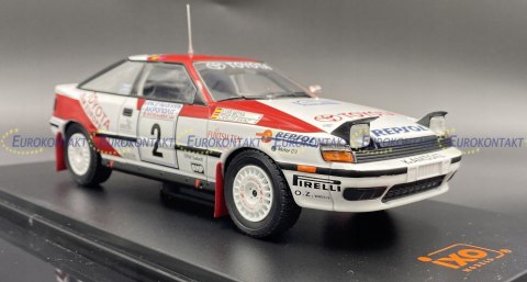Toyota Celica GT-4 #2 C. Sainz 1990 model IXO 1:24 Toyota Celica GT-4 #2 C. Sainz 1990 model IXO 1:24