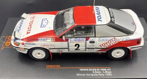 Toyota Celica GT-4 #2 C. Sainz 1990 model IXO 1:24 Toyota Celica GT-4 #2 C. Sainz 1990 model IXO 1:24