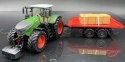 Traktor FENDT 1050 przyczepa słoma BBURAGO metal