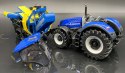 Traktor New Holland T7.315 kopaczka BBURAGO metal