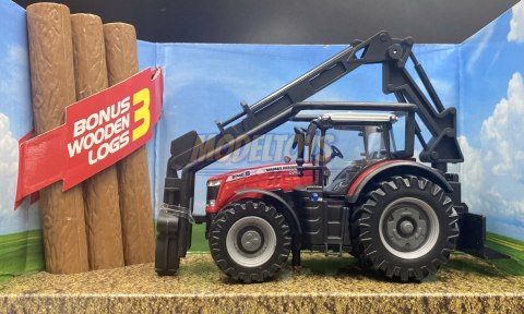 Traktor leśny Massey Ferguson napęd BBURAGO metal Traktor leśny Massey Ferguson napęd BBURAGO metal