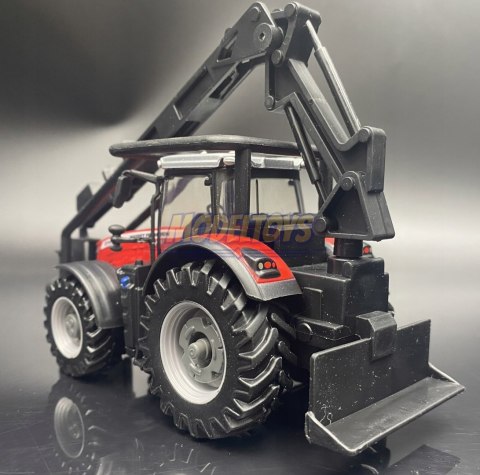 Traktor leśny Massey Ferguson napęd BBURAGO metal Traktor leśny Massey Ferguson napęd BBURAGO metal