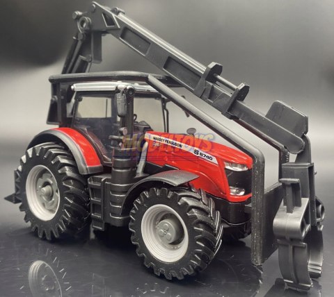 Traktor leśny Massey Ferguson napęd BBURAGO metal Traktor leśny Massey Ferguson napęd BBURAGO metal