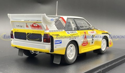 AUDI Quattro S1 1986 #6 H. Mikkola model IXO 1:24 AUDI Quattro S1 1986 #6 H. Mikkola model IXO 1:24