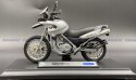 BMW F 650 GS silver motocykl model 1:18 Welly