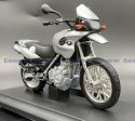 BMW F 650 GS silver motocykl model 1:18 Welly