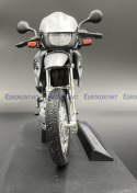 BMW F 650 GS silver motocykl model 1:18 Welly