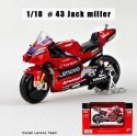 DUCATI Desmosedici MotoGP #43 Miller 1:18 Maisto