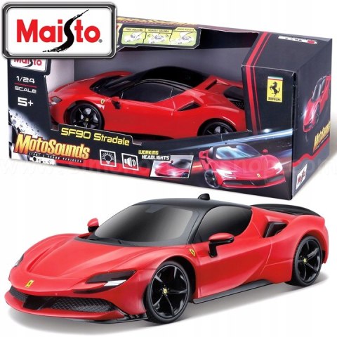 FERRARI SF90 Stradale światło/dźwięk Maisto 81732 FERRARI SF90 Stradale światło/dźwięk Maisto 81732