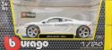 MCLAREN MP4-12C white 1:24 model Bburago 21074