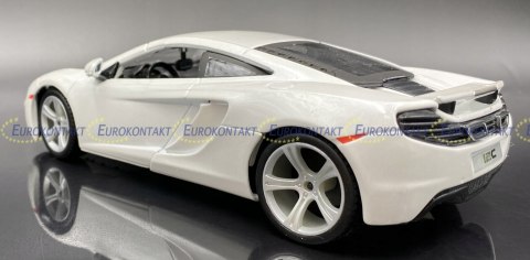MCLAREN MP4-12C white 1:24 model Bburago 21074 MCLAREN MP4-12C white 1:24 model Bburago 21074