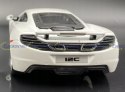 MCLAREN MP4-12C white 1:24 model Bburago 21074