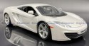 MCLAREN MP4-12C white 1:24 model Bburago 21074